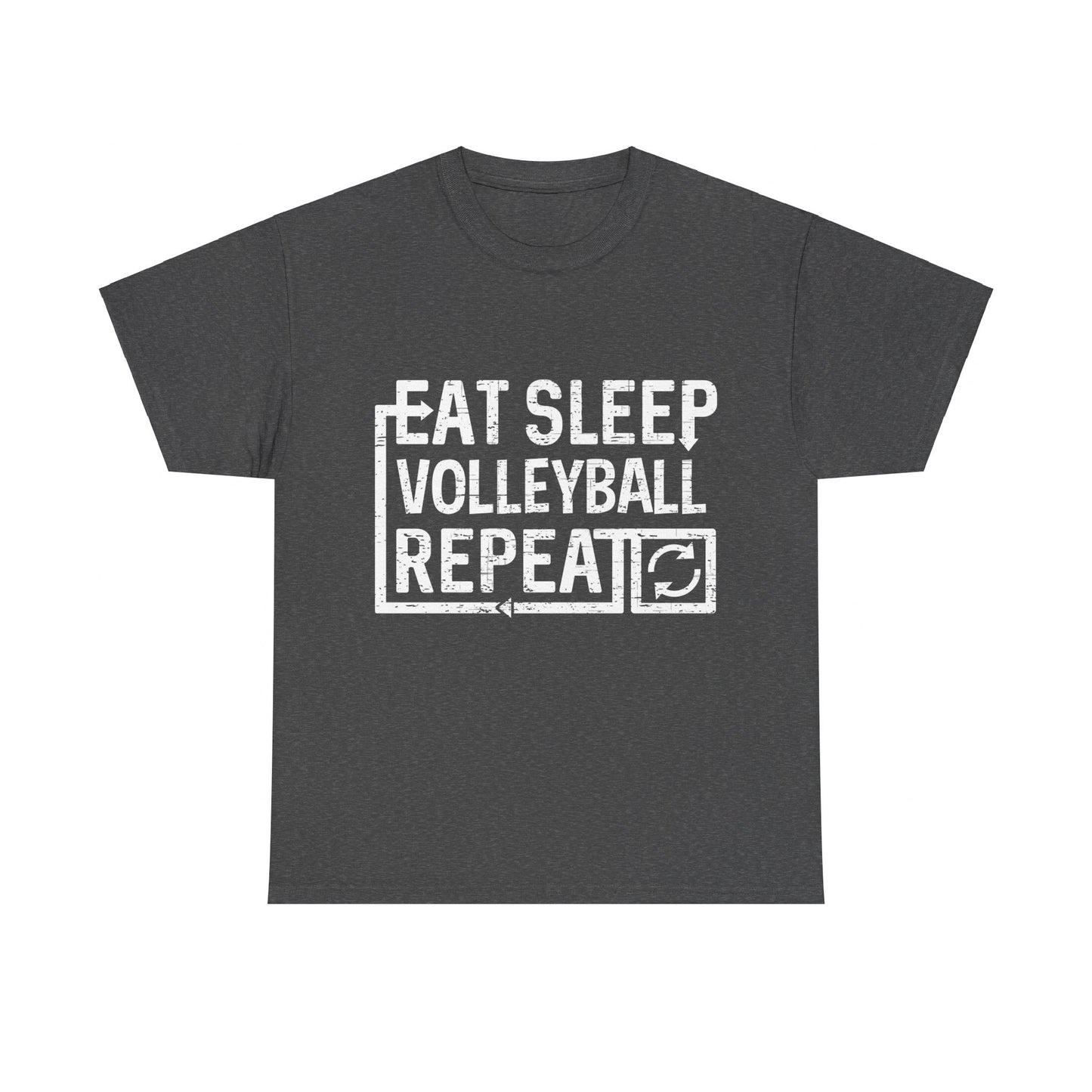 Eat Sleep Volleyball Unisex Graphic T-Shirt, Sizes S-5XL