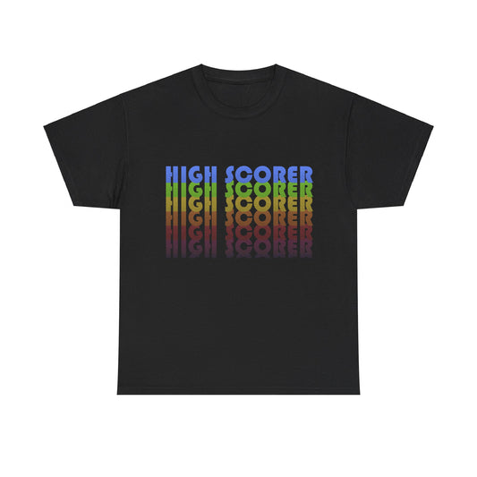 High Scorer Gamer Retro Unisex Graphic T-Shirt, Sizes S-5XL