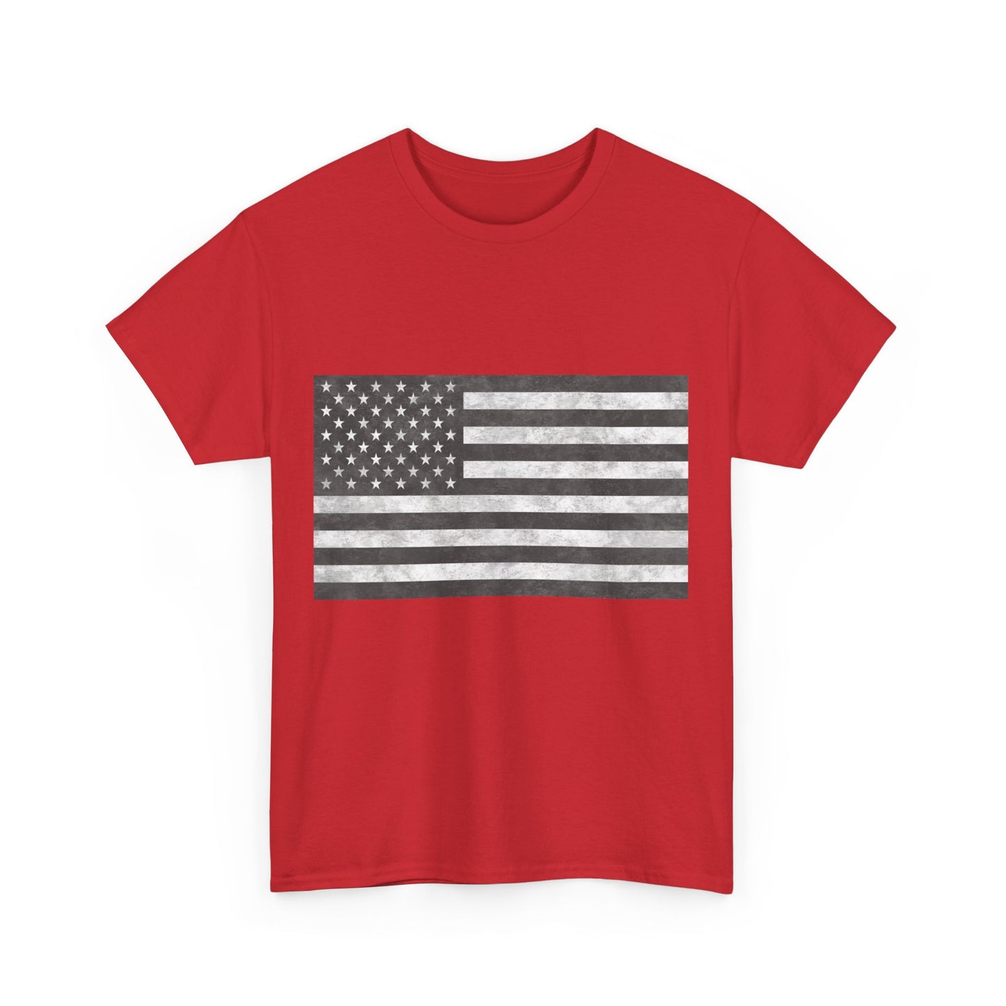 Tactical USA Flag Retro Unisex Graphic T-Shirt, Sizes S-5XL