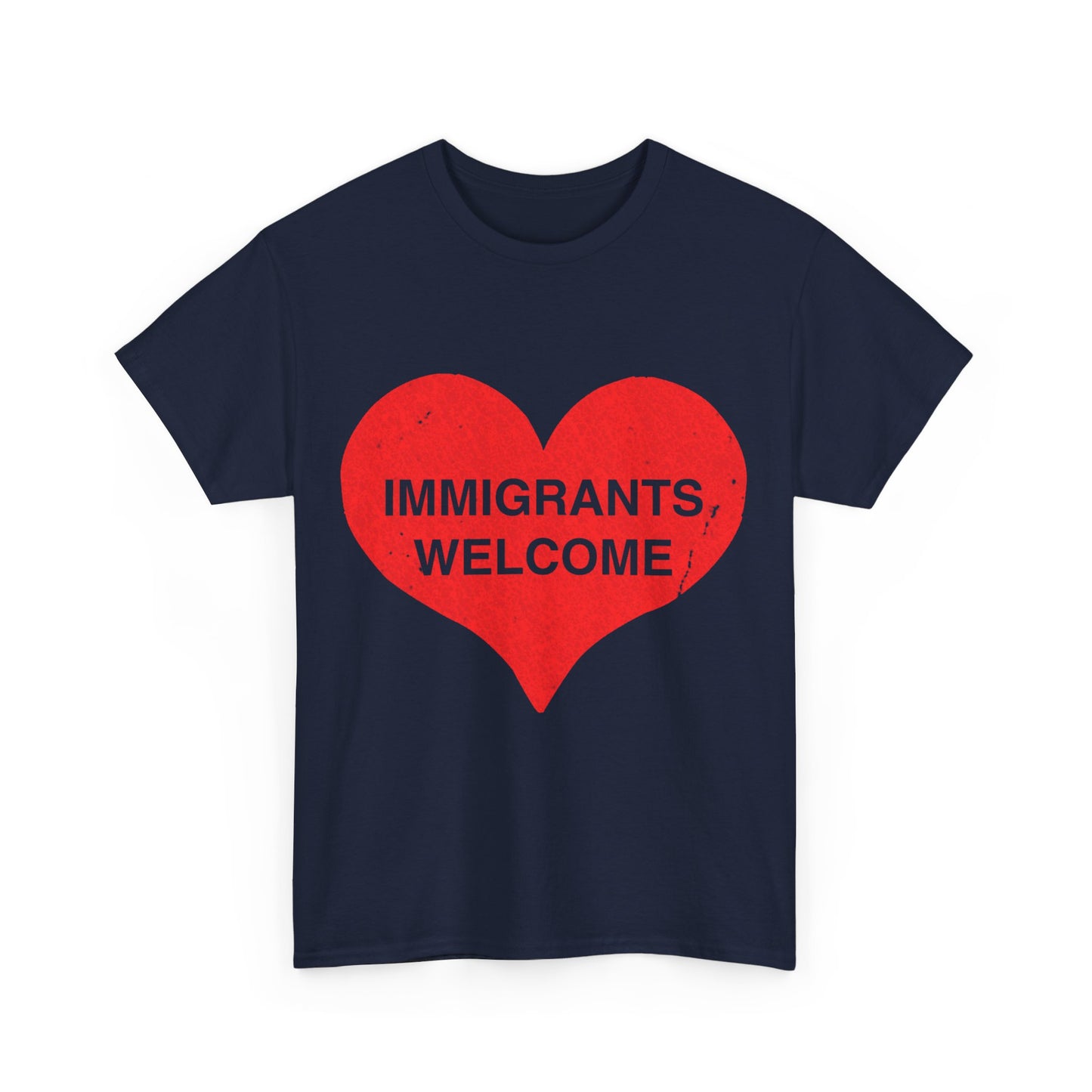 Immigrants Welcome Unisex Graphic T-Shirt, Sizes S-5XL