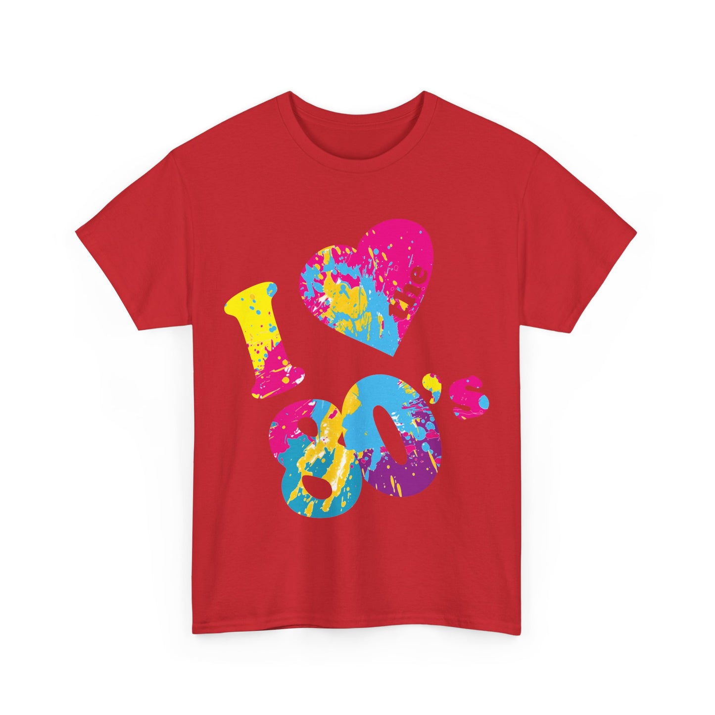 I Love the 80's Unisex Graphic T-Shirt, Sizes S-5XL