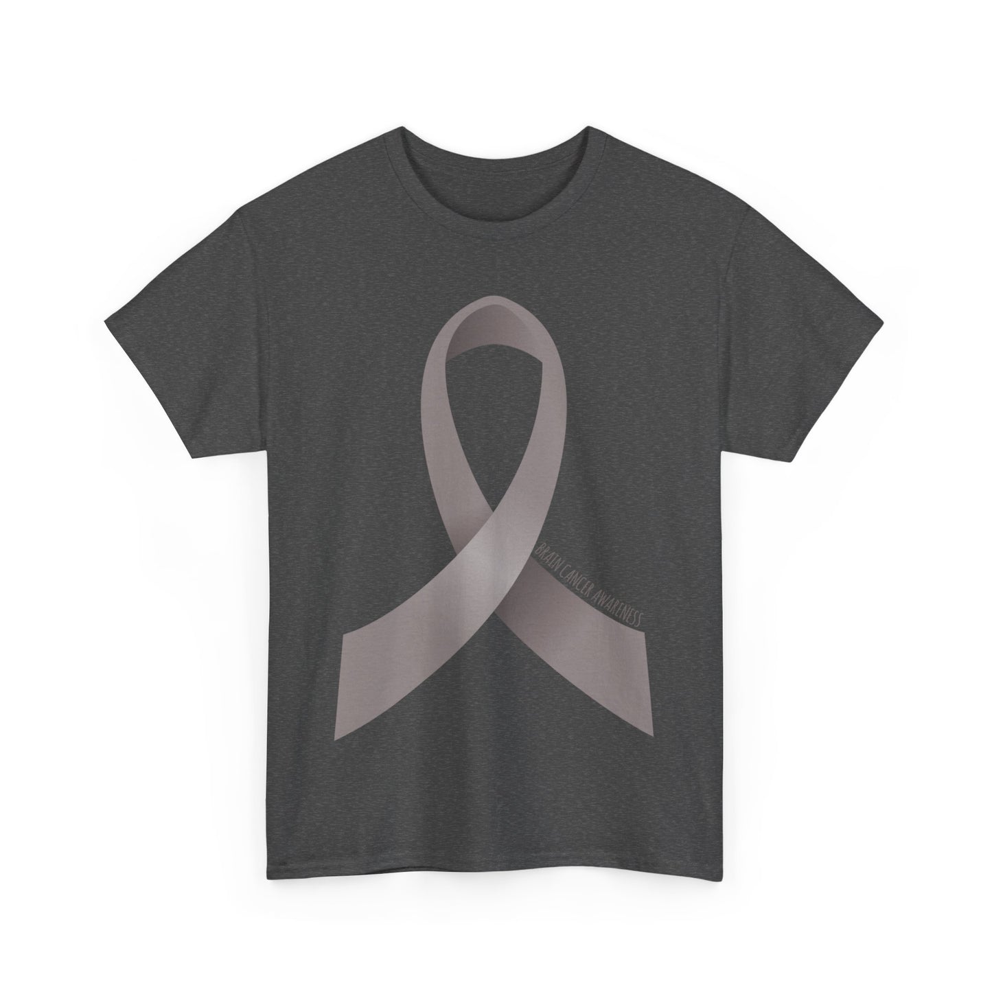 Brain Cancer Awareness Ribbon Unisex Graphic T-Shirt, Sizes S-5XL