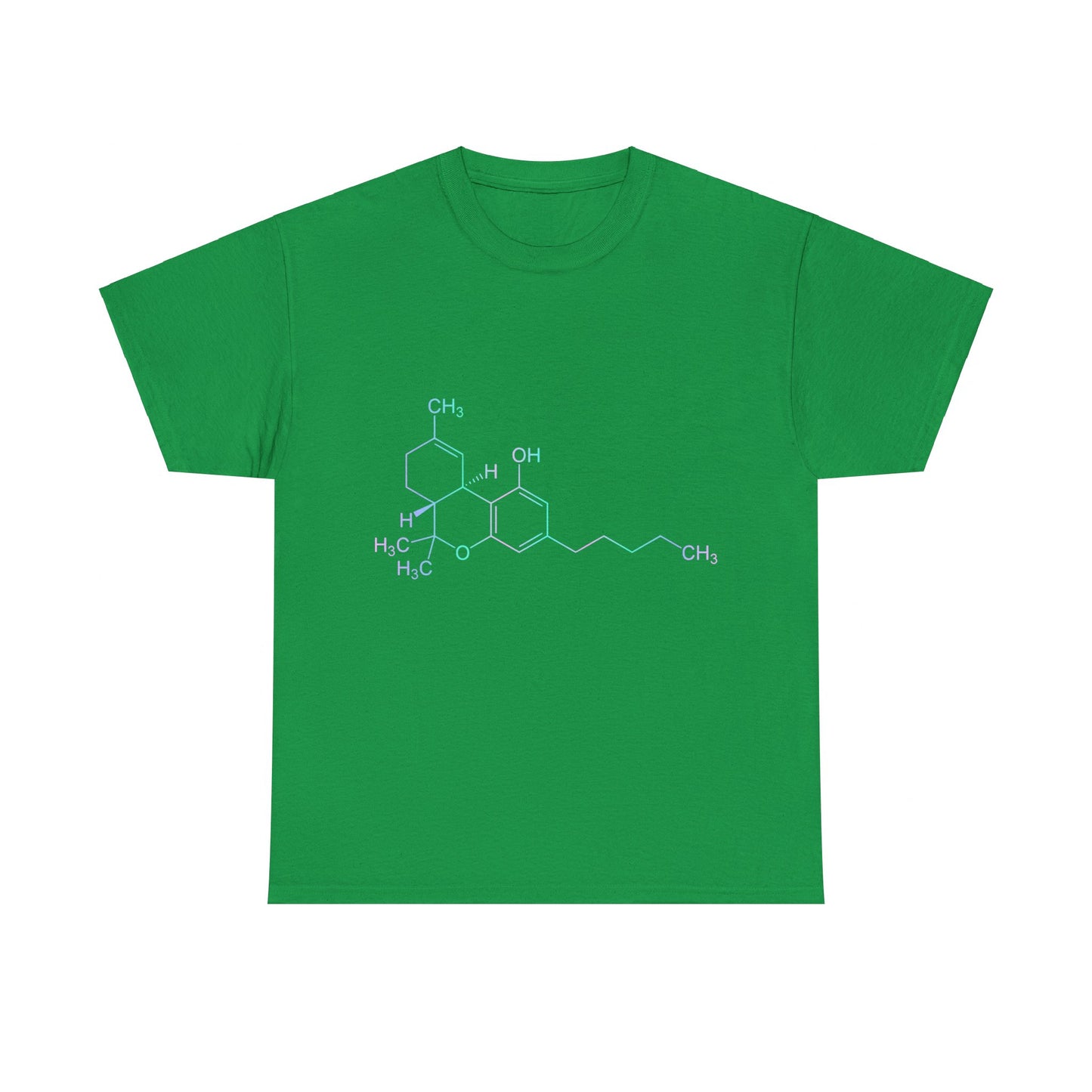 Magical THC Molecule Cannabis Unisex Graphic T-Shirt, Sizes S-5XL