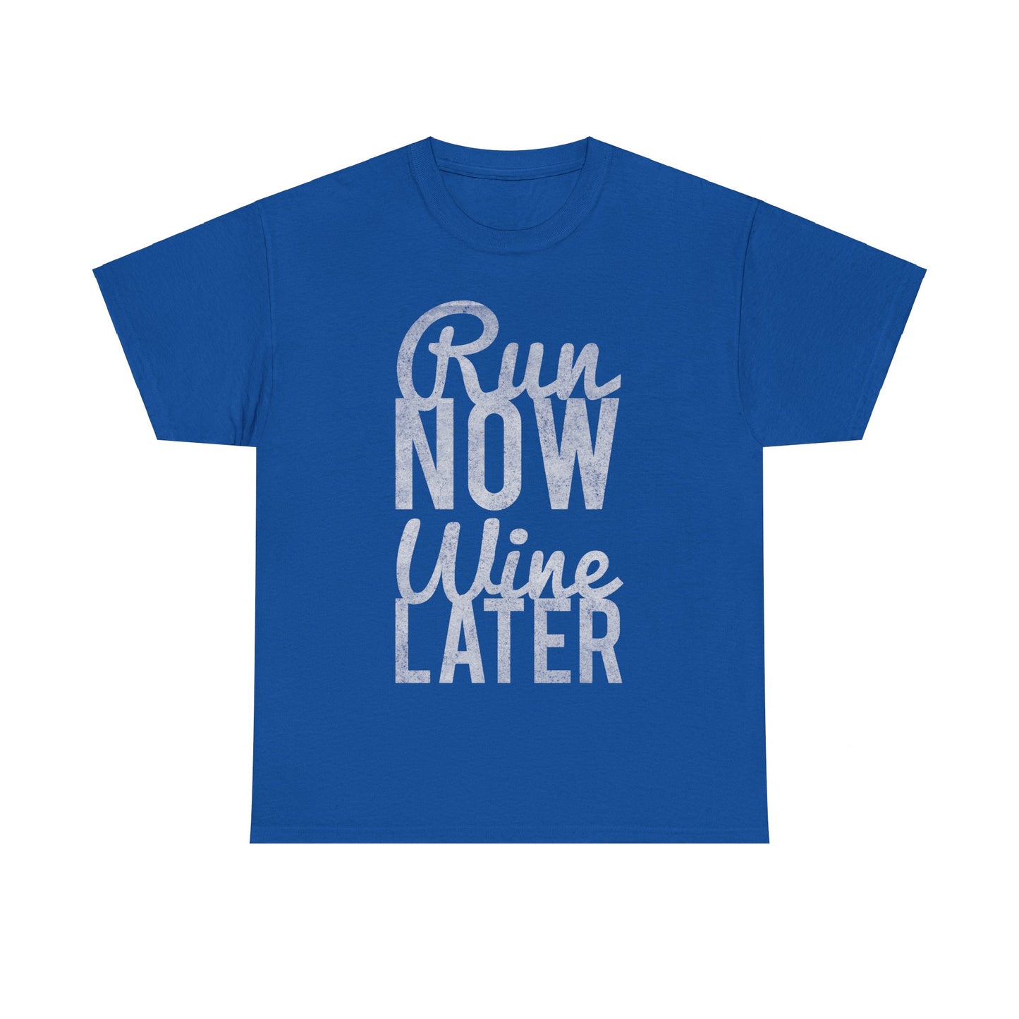 Run Now Run Wine Later Unisex Graphic T-Shirt, Sizes S-5XL