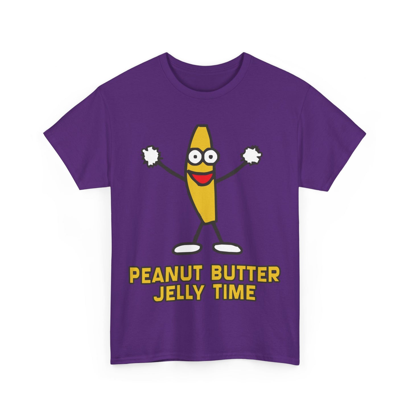 Peanut Butter Jelly Time Unisex Graphic T-Shirt, Sizes S-5XL