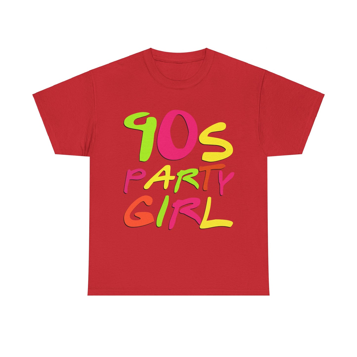 90s Party Girl Unisex Graphic T-Shirt, Sizes S-5XL