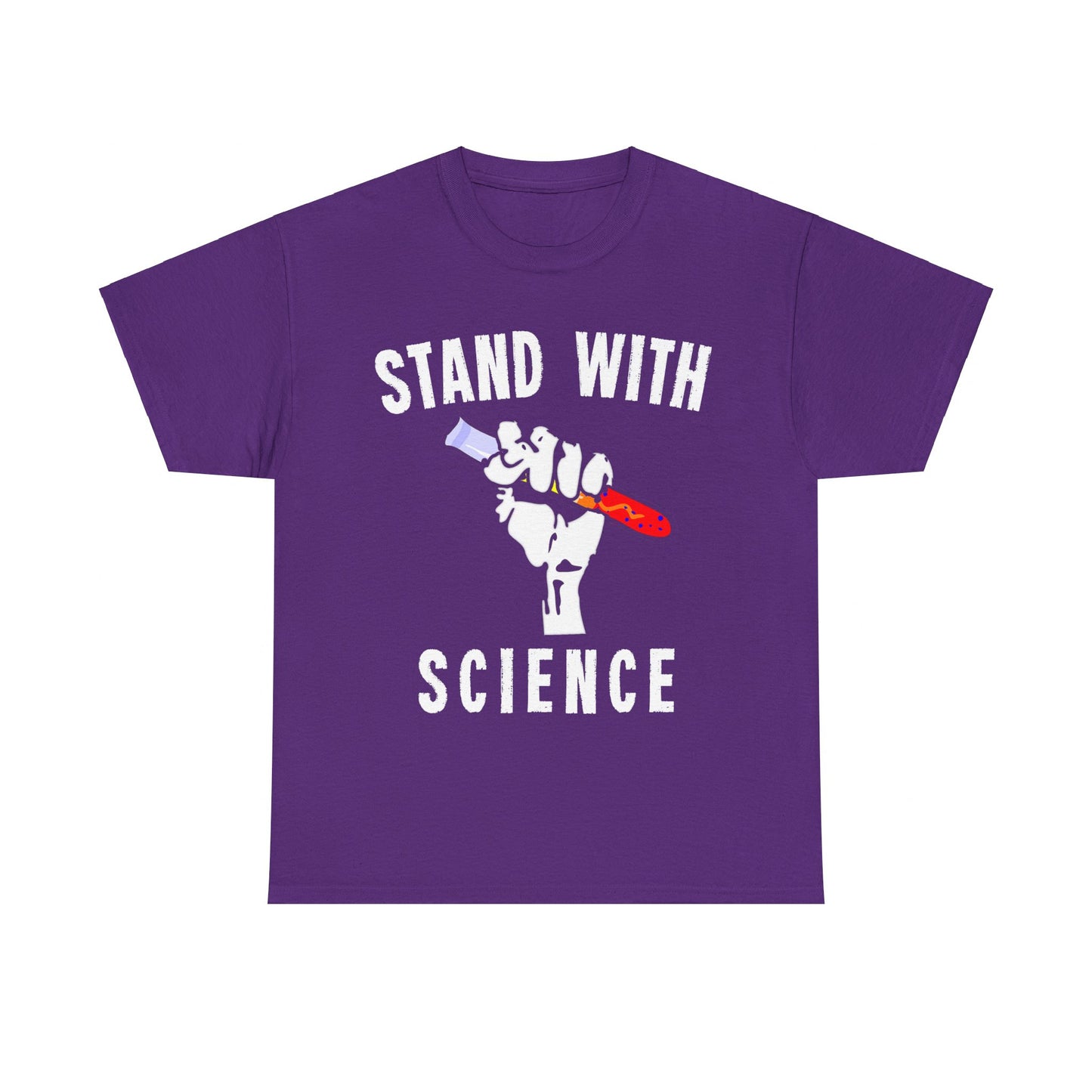 Stand With Science Unisex Graphic T-Shirt, Sizes S-5XL