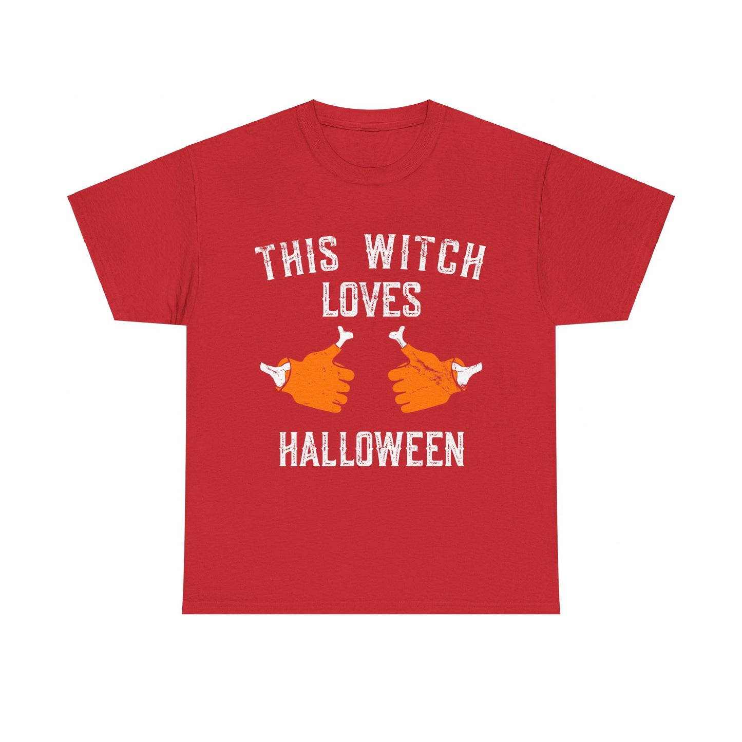 This Witch Loves Halloween Unisex Graphic T-Shirt, Sizes S-5XL