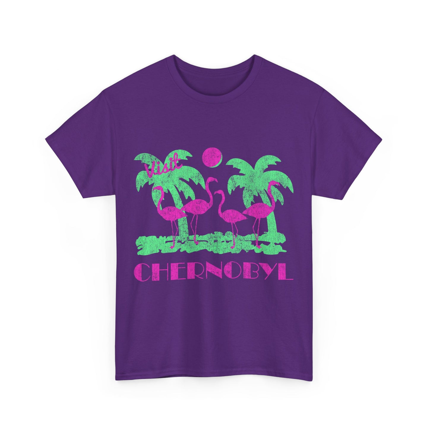 Retro Visit Chernobyl Unisex Graphic T-Shirt, Sizes S-5XL