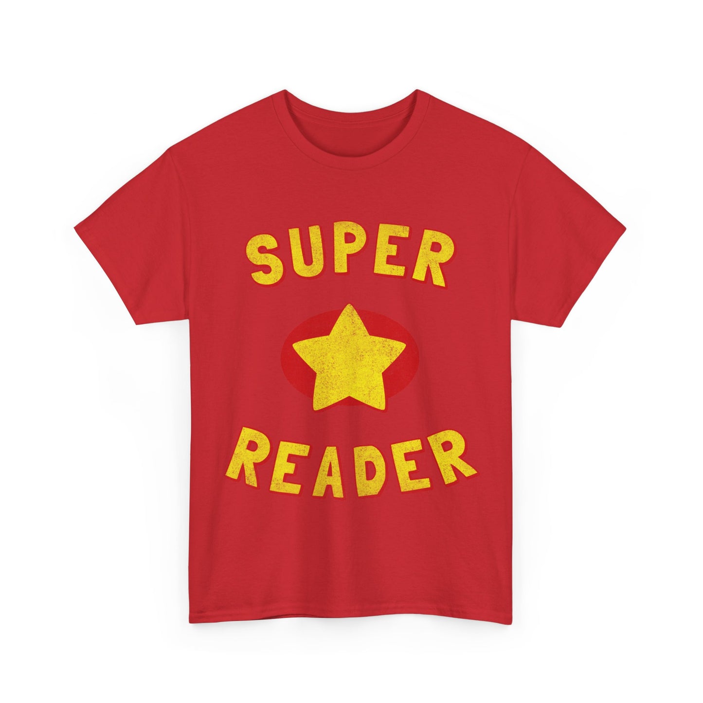 Super Reader Retro Unisex Graphic T-Shirt, Sizes S-5XL