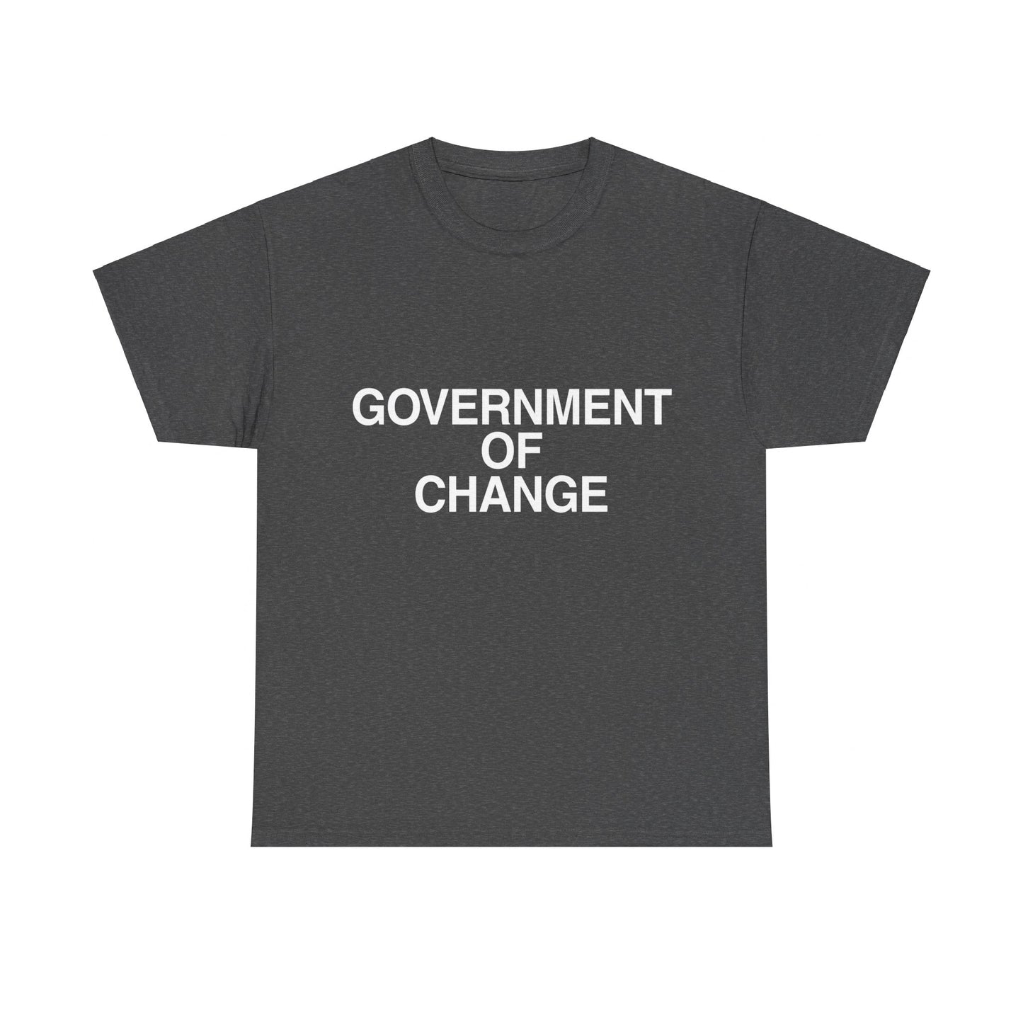 Government of Change Italy Unisex Graphic T-Shirt, Sizes S-5XL