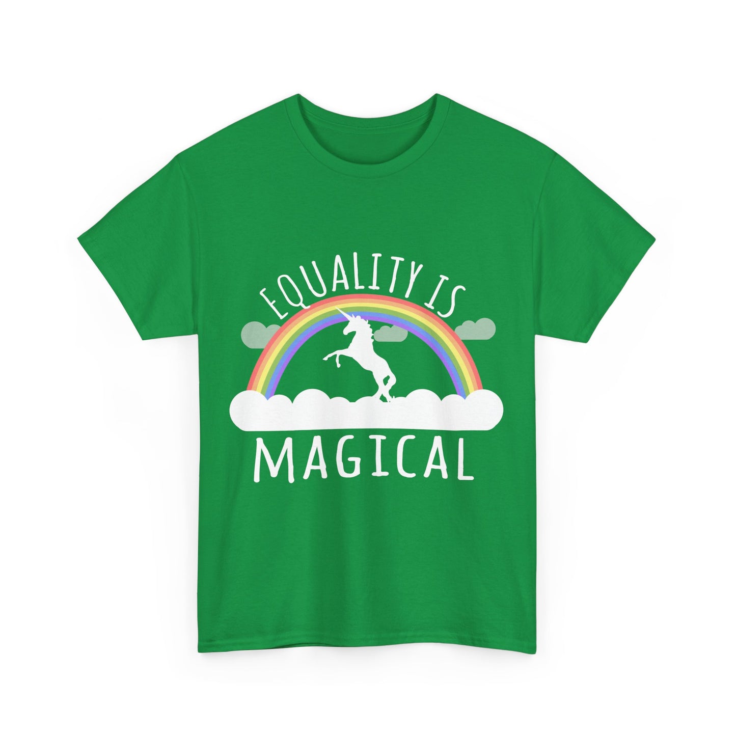 Equality Is Magical Unisex Graphic T-Shirt, Sizes S-5XL