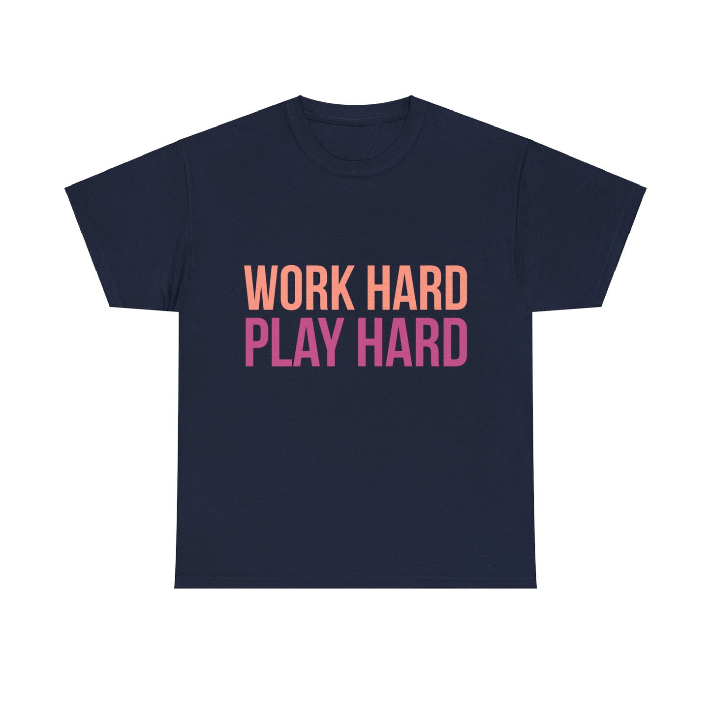 Work Hard Play Hard Workout Gym Workout Muscle Unisex Graphic T-Shirt, Sizes S-5XL