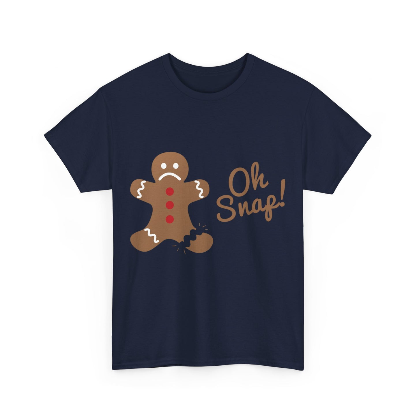 Oh Snap Gingerman Unisex Graphic T-Shirt, Sizes S-5XL