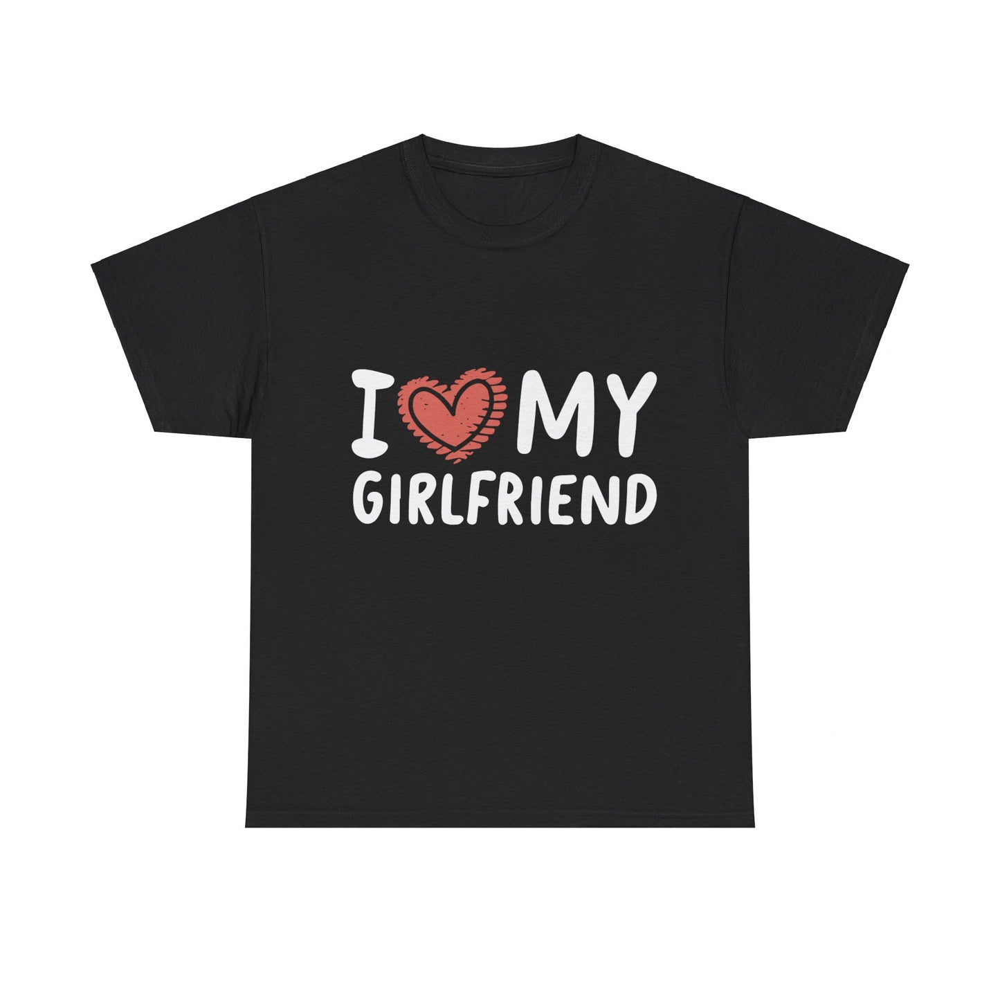 I Love My Girlfriend Unisex Graphic T-Shirt, Sizes S-5XL