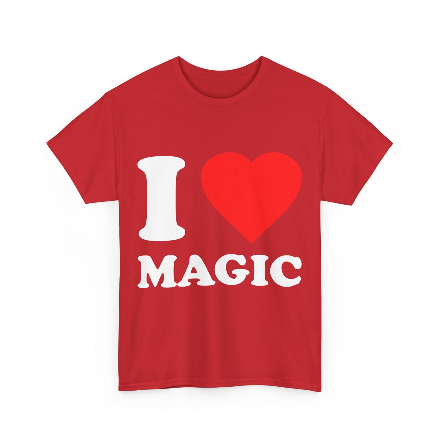 I Love Magic Unisex Graphic T-Shirt, Sizes S-5XL