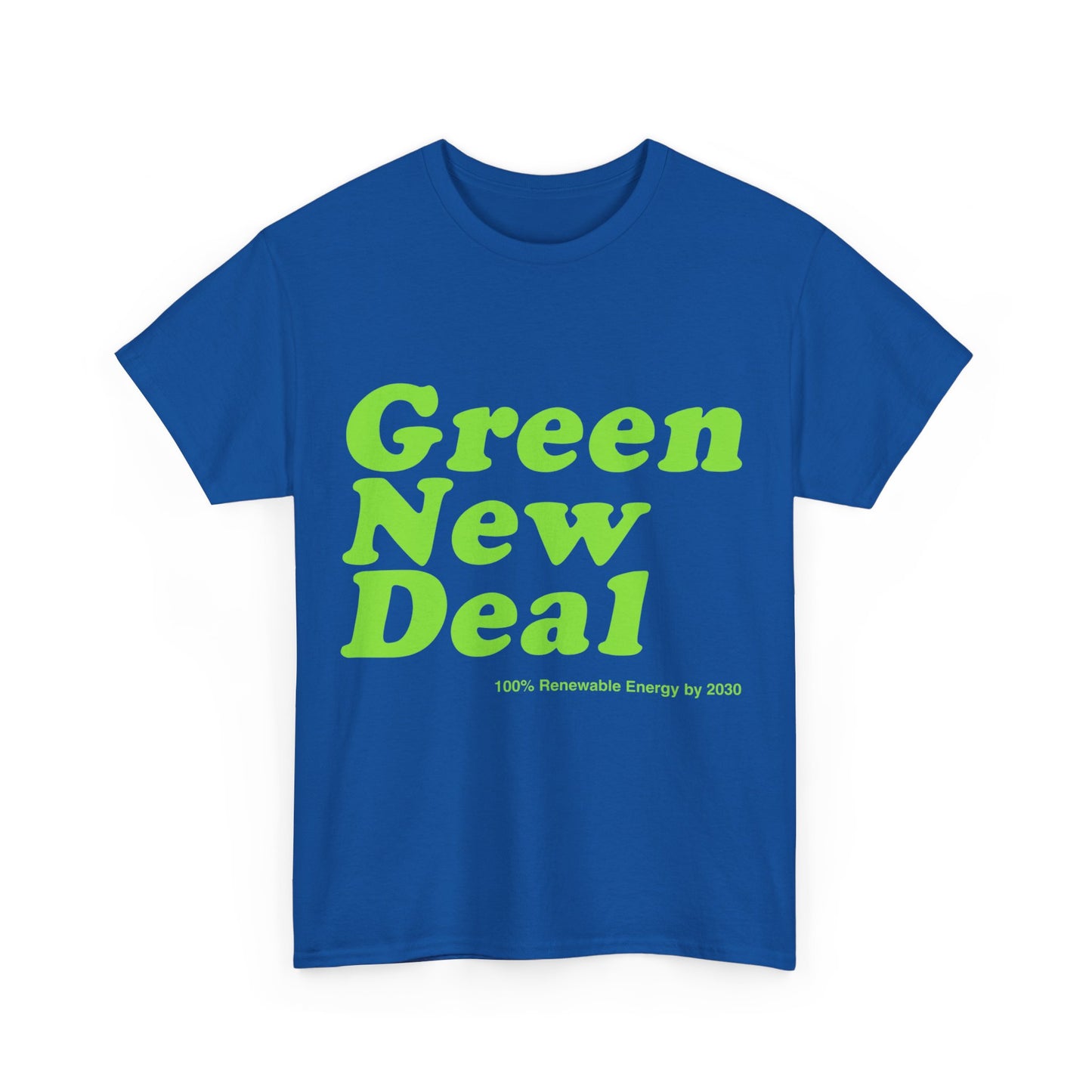 Green New Deal 2030 Unisex Graphic T-Shirt, Sizes S-5XL