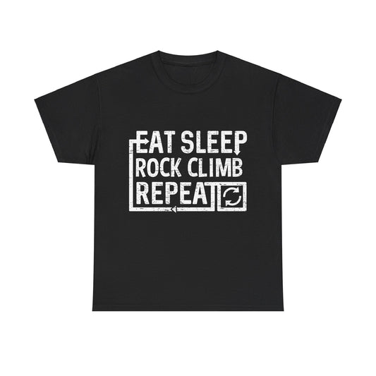 Eat Sleep Rock Climb Unisex Graphic T-Shirt, Sizes S-5XL