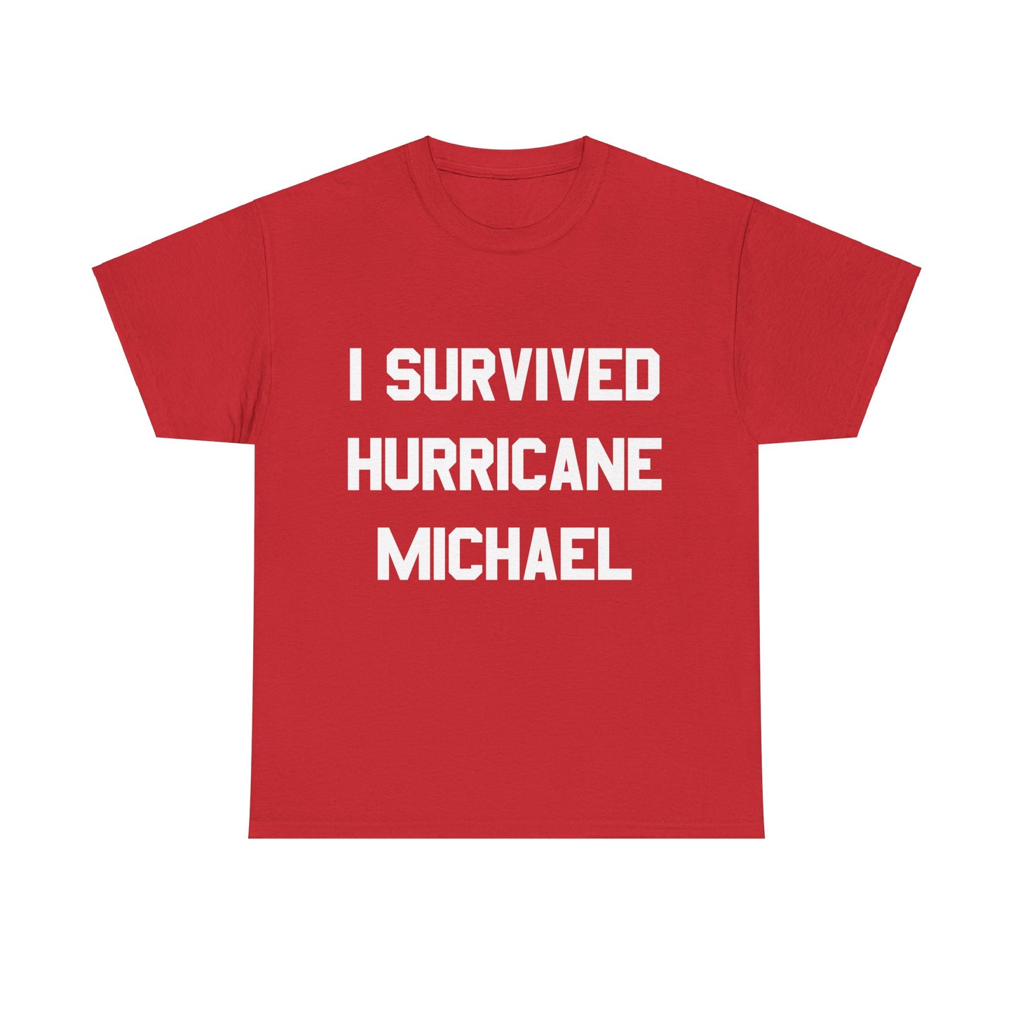 I Survived Hurricane Michael Unisex Graphic T-Shirt, Sizes S-5XL