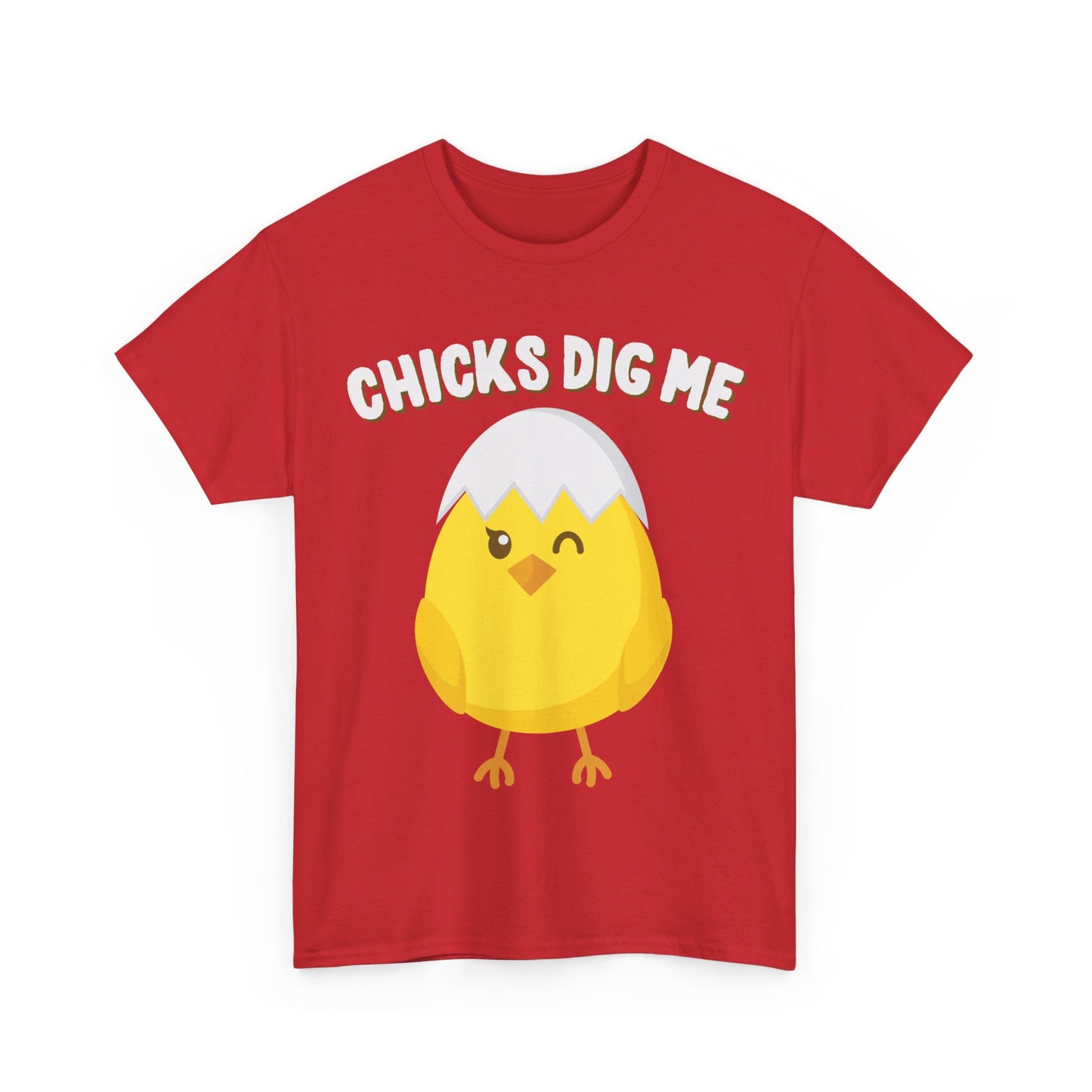 Chicks Dig Me Easter Unisex Graphic T-Shirt, Sizes S-5XL