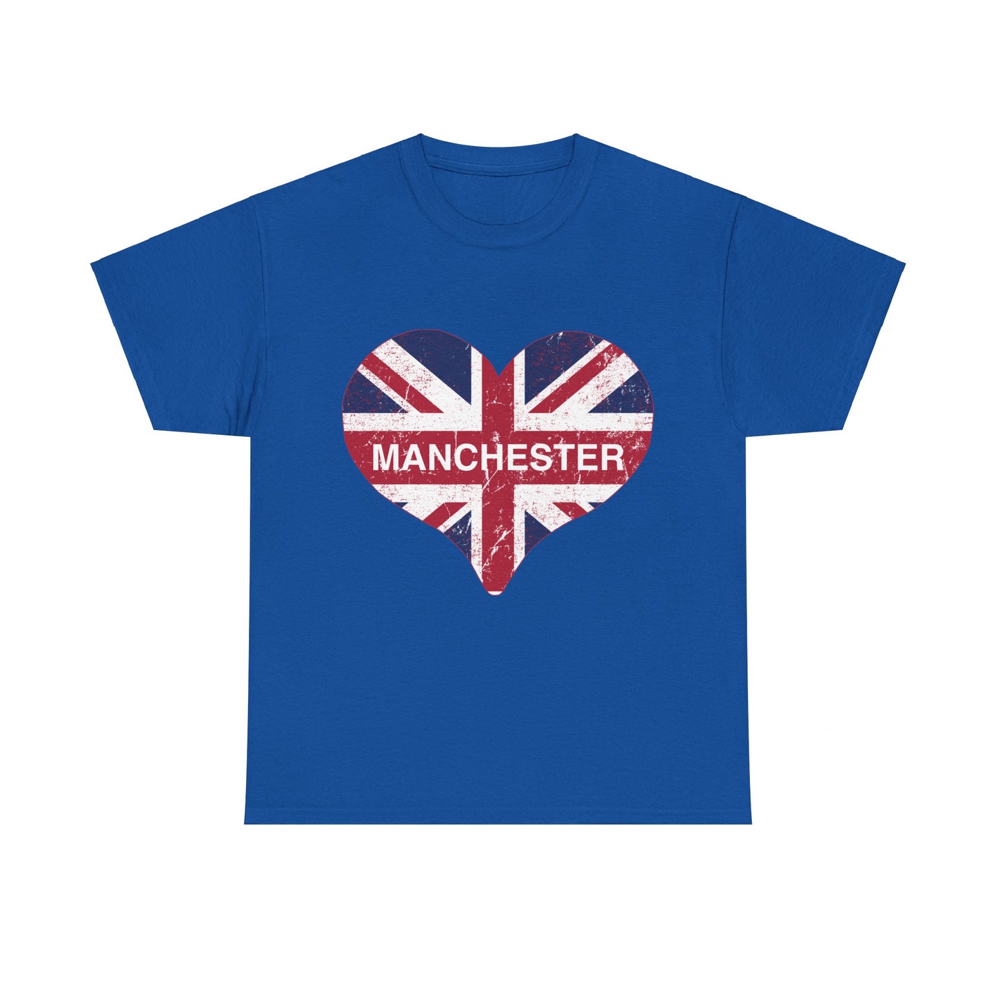 I Love Manchester Unisex Graphic T-Shirt, Sizes S-5XL