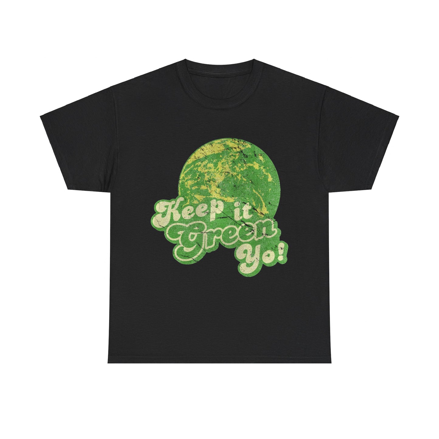 Keep It Green Yo Earth Day Unisex Graphic T-Shirt, Sizes S-5XL