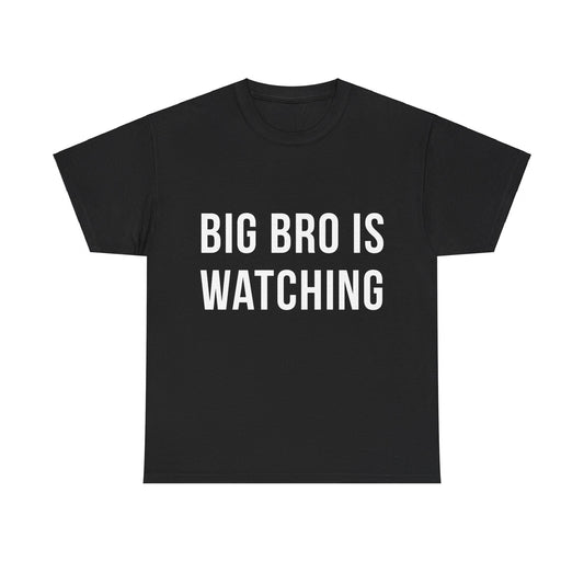 Big Bro Is Watching Unisex Graphic T-Shirt, Sizes S-5XL