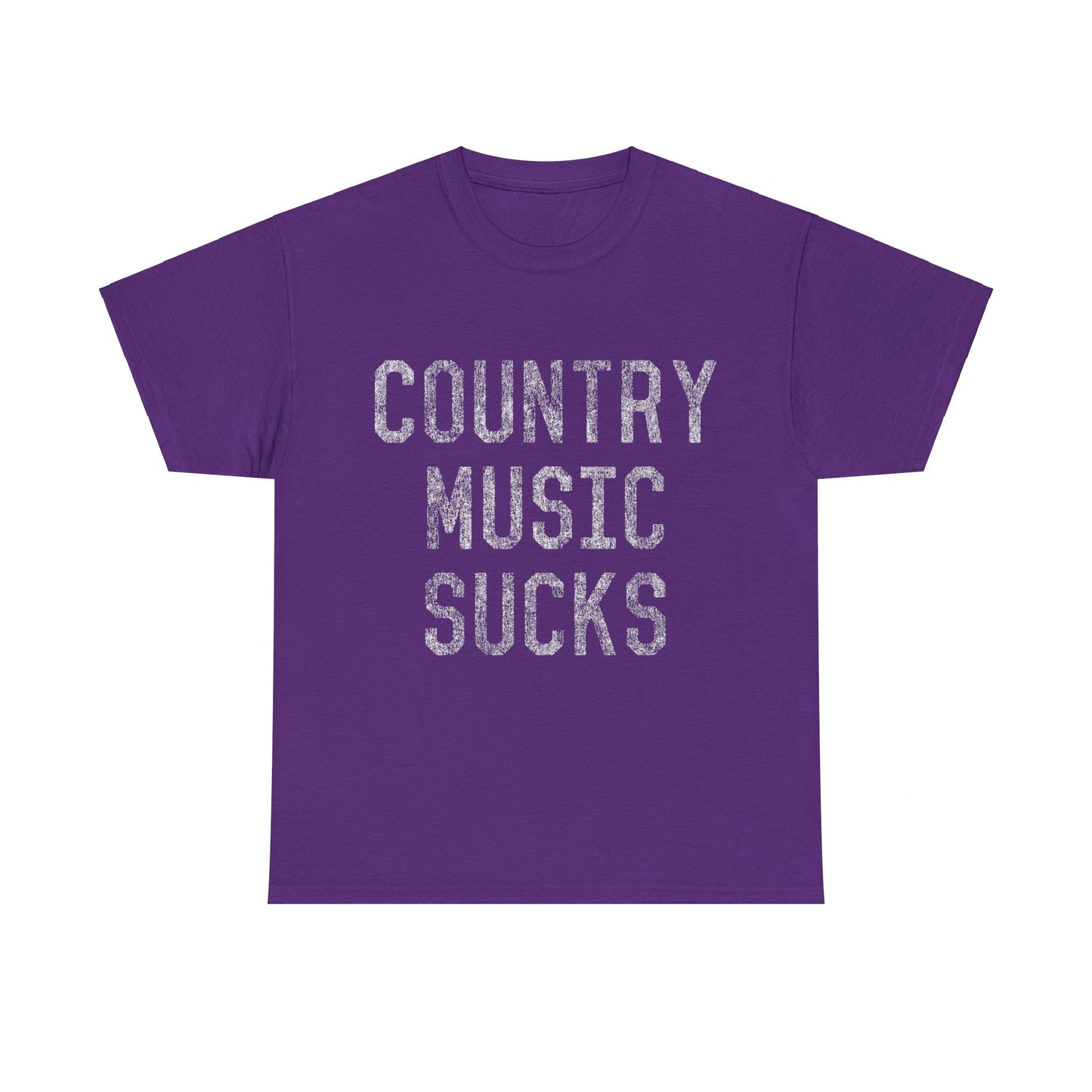 Retro Country Music Sucks Unisex Graphic T-Shirt, Sizes S-5XL