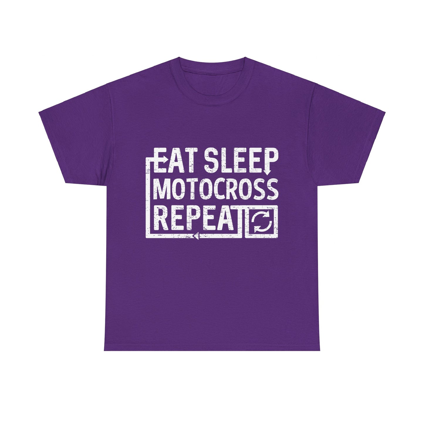 Eat Sleep Motocross Unisex Graphic T-Shirt, Sizes S-5XL