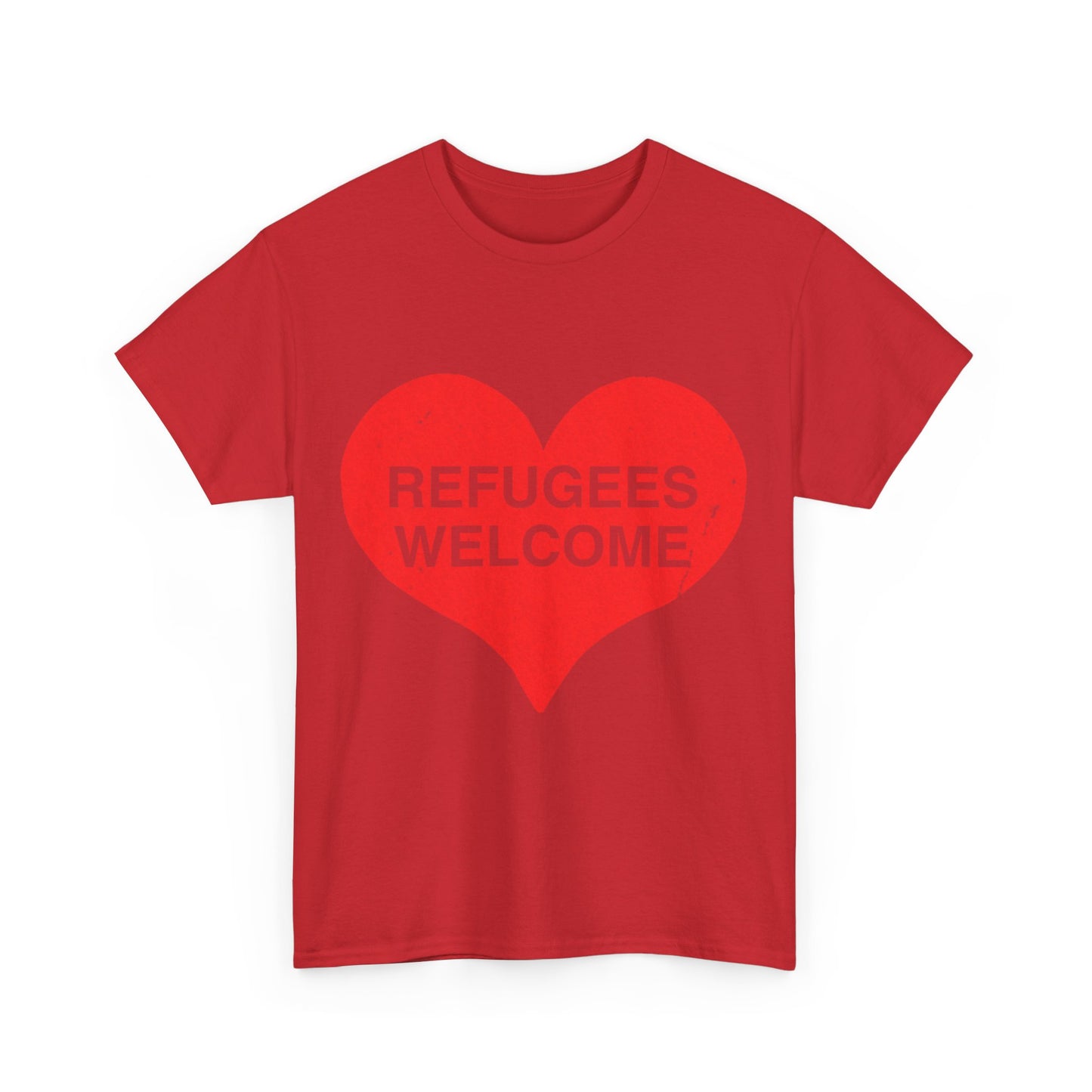 Syrian Refugees Welcome In The Us Unisex Graphic T-Shirt, Sizes S-5XL