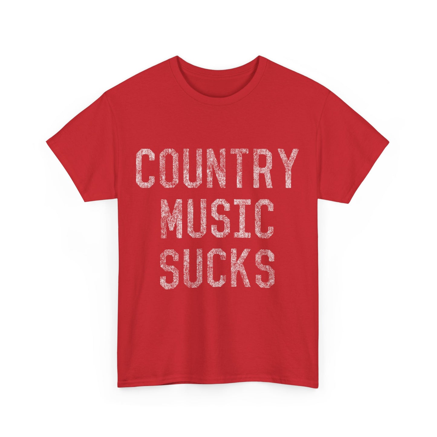 Retro Country Music Sucks Unisex Graphic T-Shirt, Sizes S-5XL