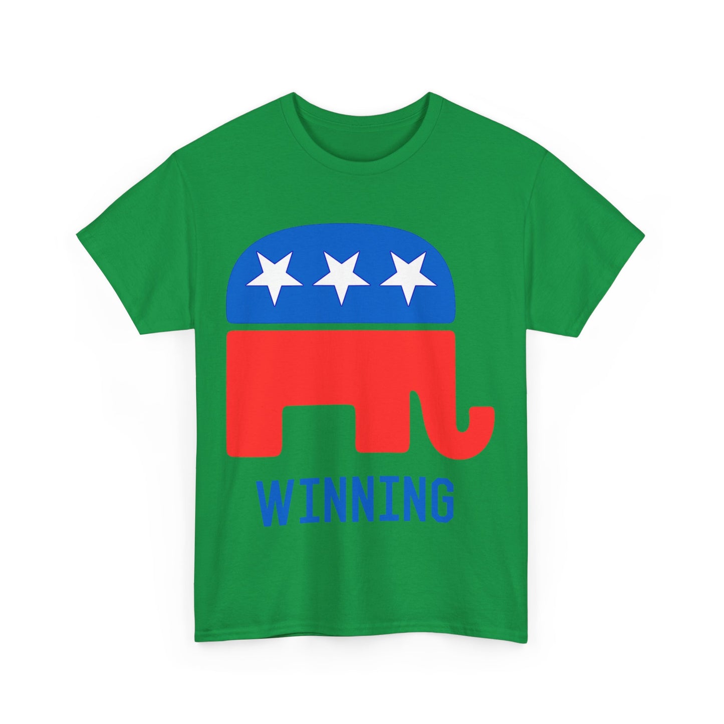 Republican GOP Elephant Winning Unisex Graphic T-Shirt, Sizes S-5XL