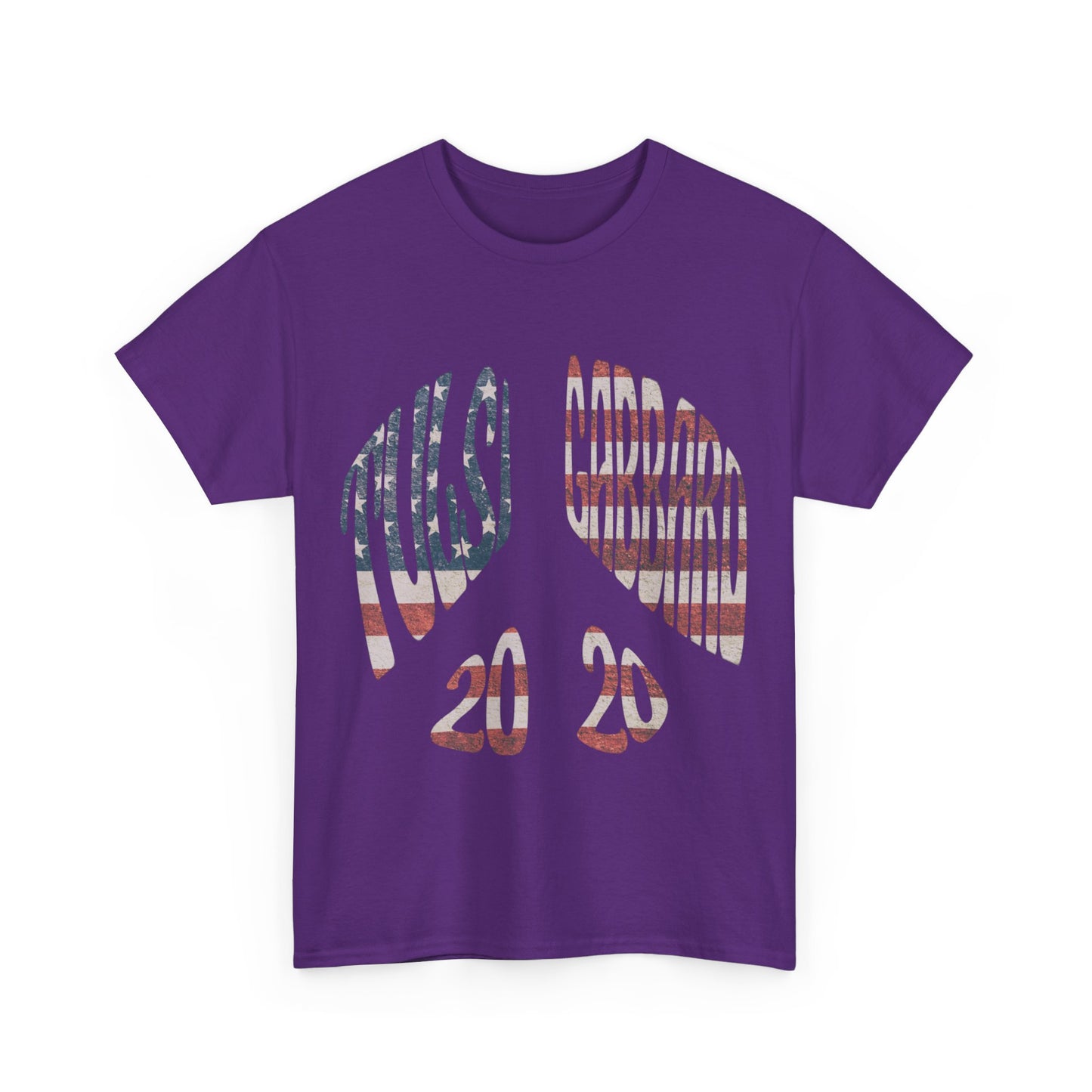 Tulsi Gabbard Peace in 2020 US Flag Unisex Graphic T-Shirt, Sizes S-5XL