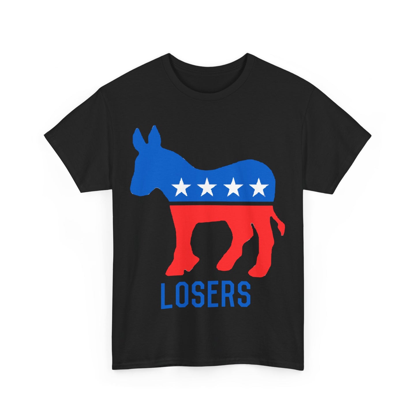 Democrat Donkey Losers Unisex Graphic T-Shirt, Sizes S-5XL