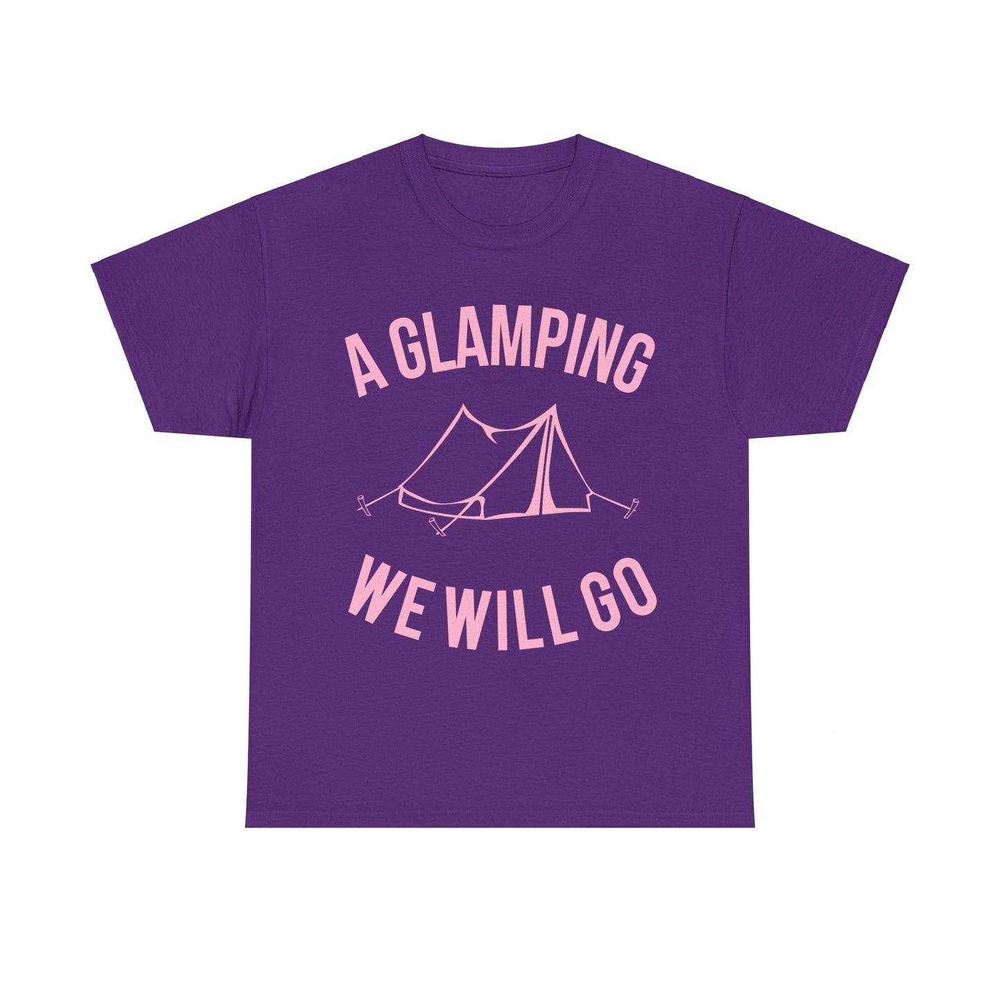 A Glamping We Will Go Unisex Graphic T-Shirt, Sizes S-5XL