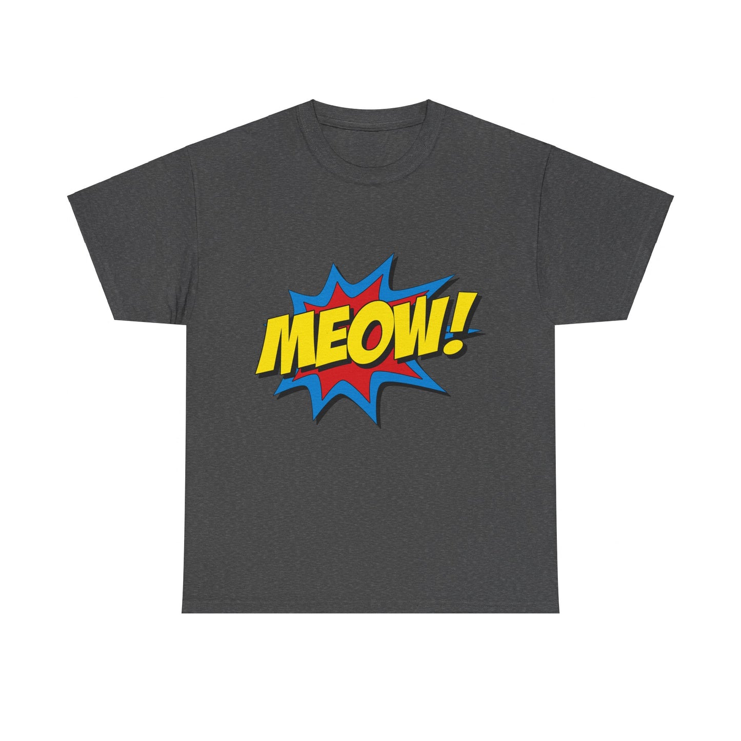 Cute Cat Meow Unisex Graphic T-Shirt, Sizes S-5XL