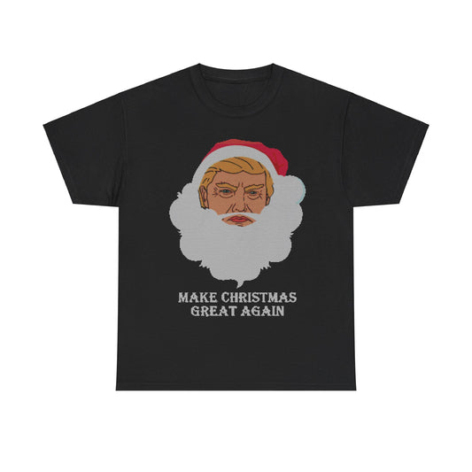 Trump Make Christmas Great Again Ugly Christmas Unisex Graphic T-Shirt, Sizes S-5XL