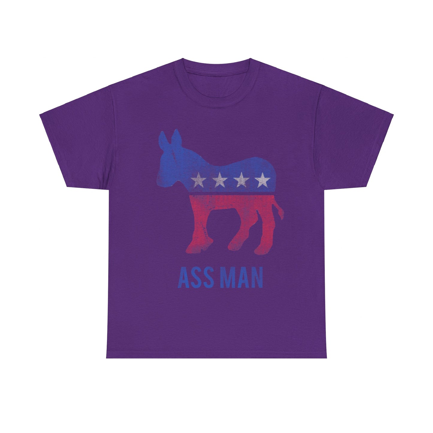 Ass Man Democrat Unisex Graphic T-Shirt, Sizes S-5XL