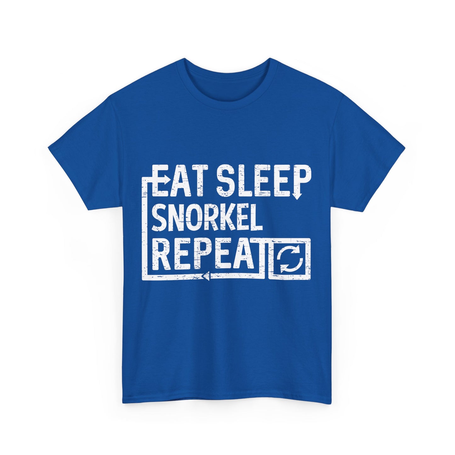 Eat Sleep Snorkel Unisex Graphic T-Shirt, Sizes S-5XL