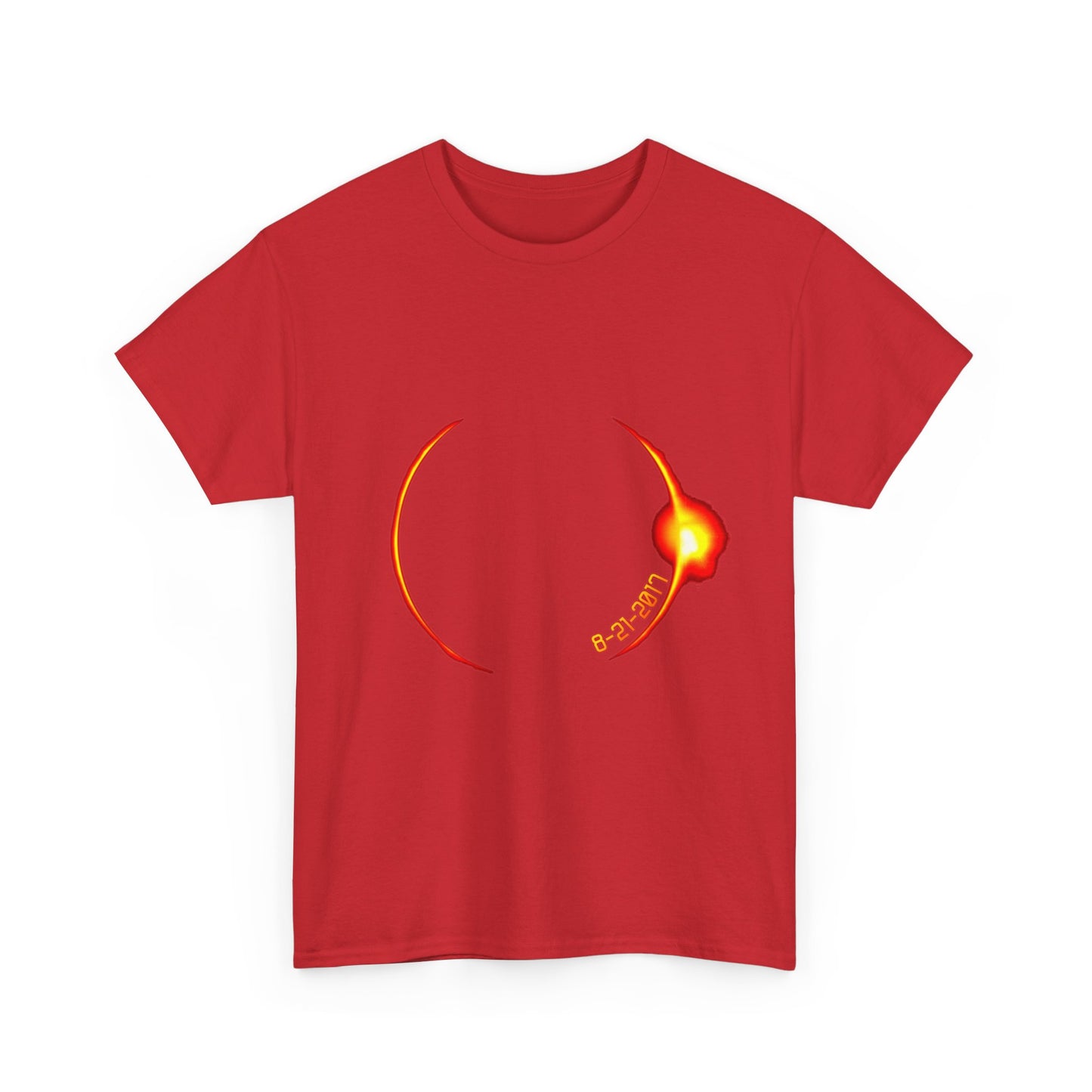 Solar Eclipse Of 2017 Unisex Graphic T-Shirt, Sizes S-5XL