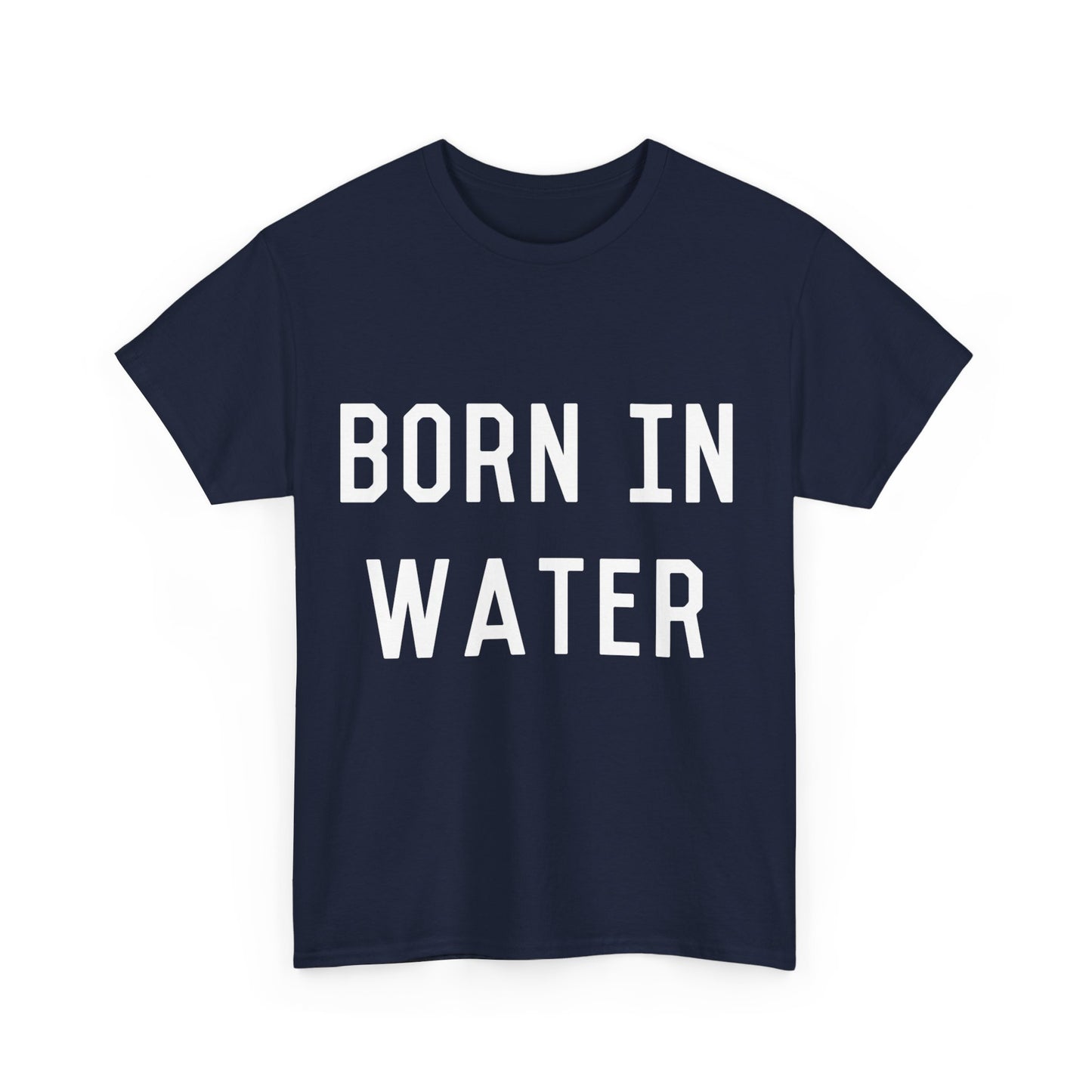 Born In Water Mermaid Beach Bum Unisex Graphic T-Shirt, Sizes S-5XL