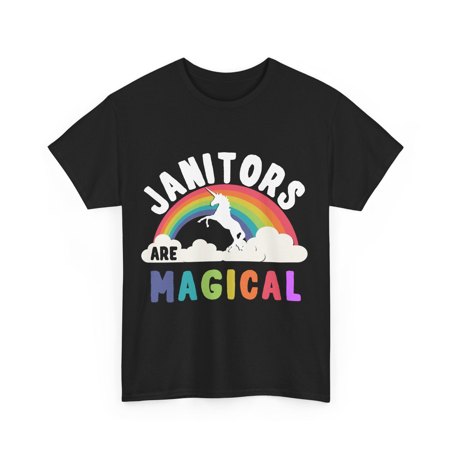 Janitors Are Magical Unisex Graphic T-Shirt, Sizes S-5XL