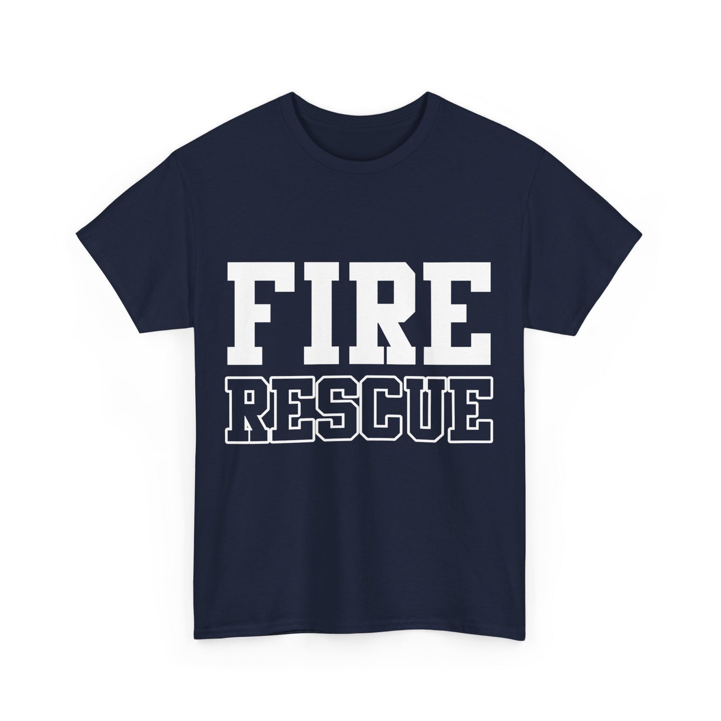 Fire Rescue Fireman Unisex Graphic T-Shirt, Sizes S-5XL