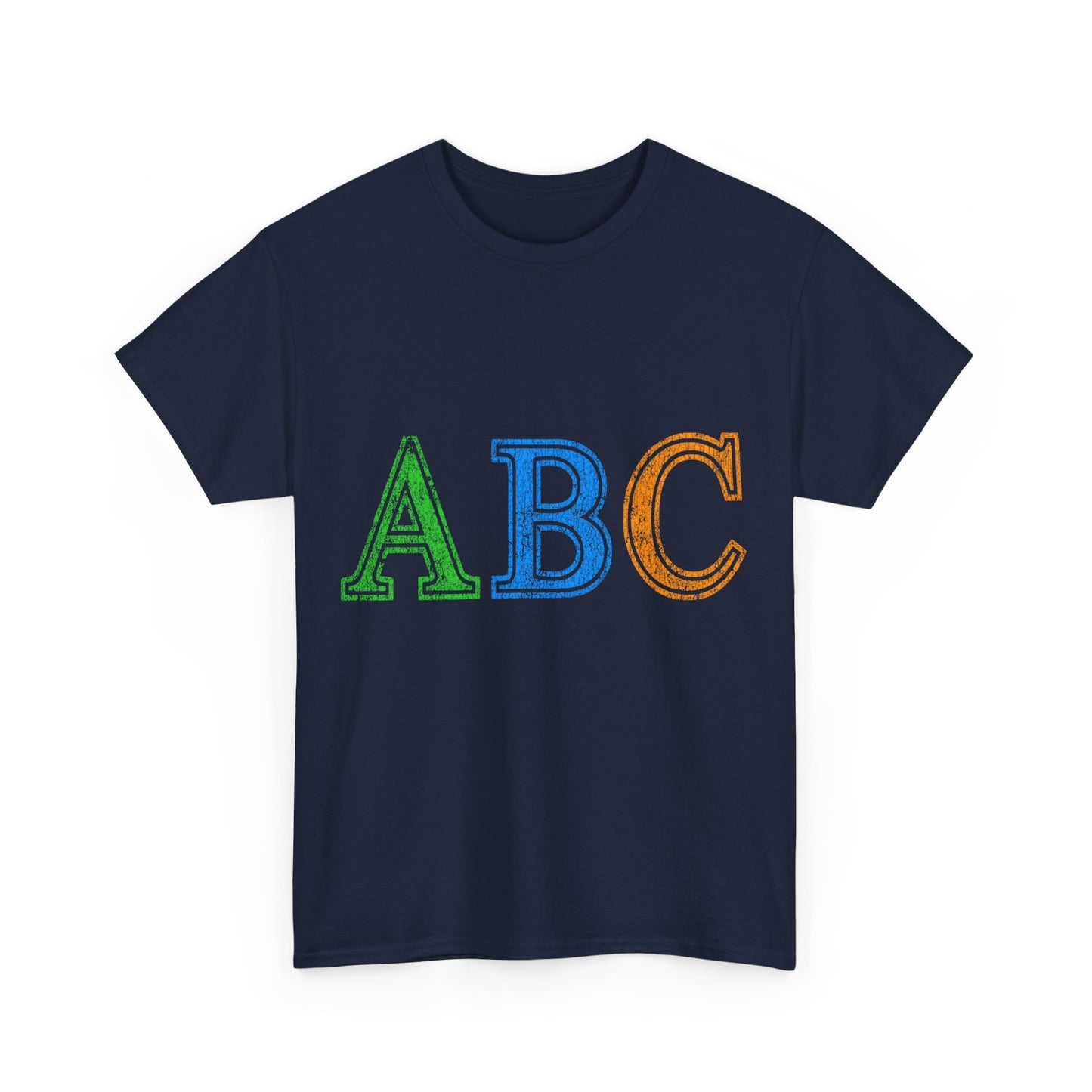 ABC Retro Unisex Graphic T-Shirt, Sizes S-5XL