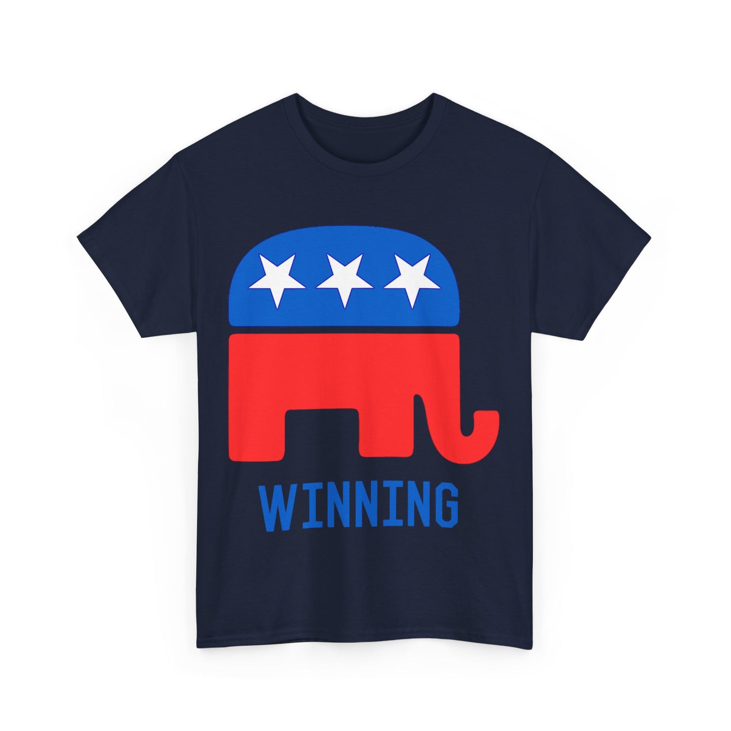 Republican GOP Elephant Winning Unisex Graphic T-Shirt, Sizes S-5XL