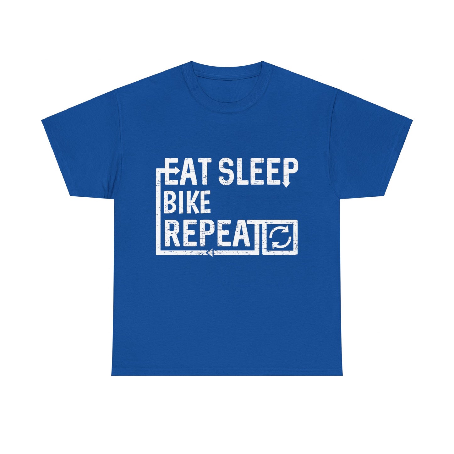 Eat Sleep Bike Unisex Graphic T-Shirt, Sizes S-5XL