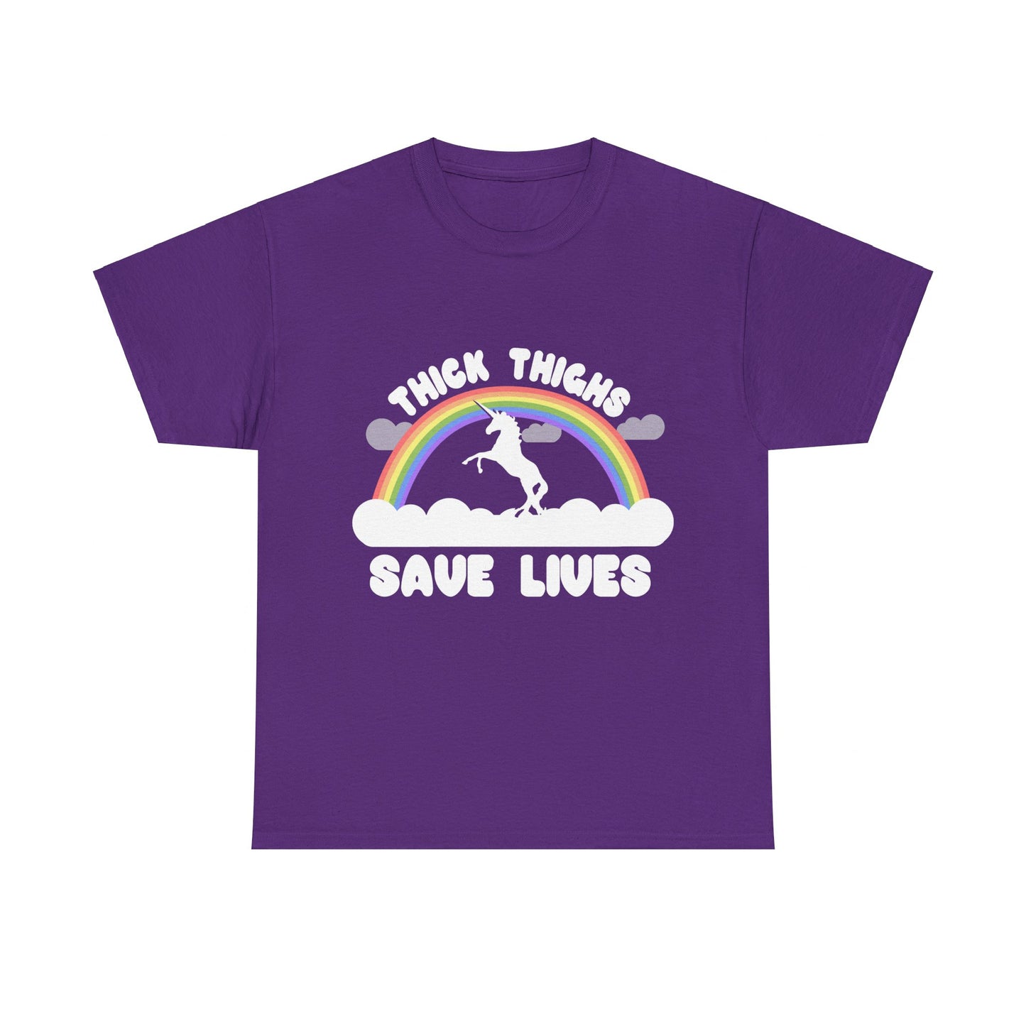 Thick Thighs Save Lives Unisex Graphic T-Shirt, Sizes S-5XL