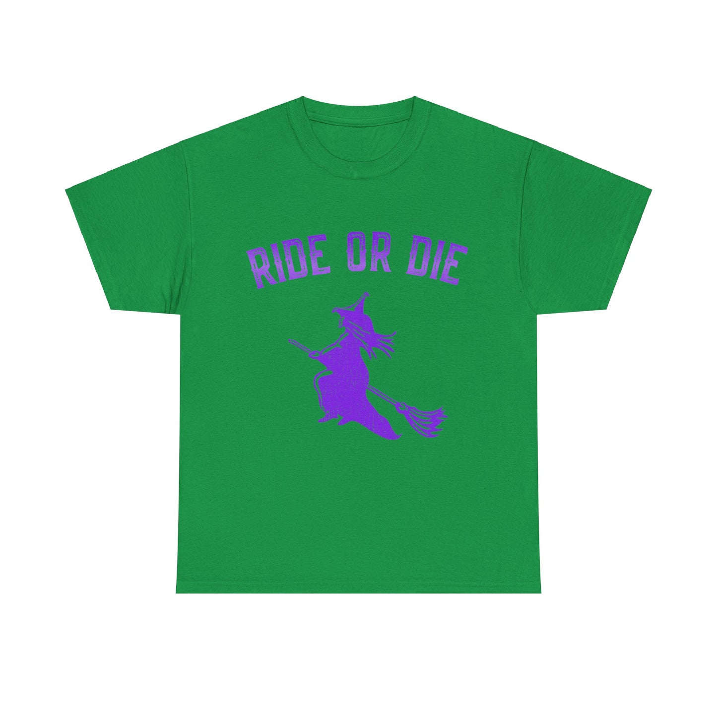 Ride or Die Witch Unisex Graphic T-Shirt, Sizes S-5XL