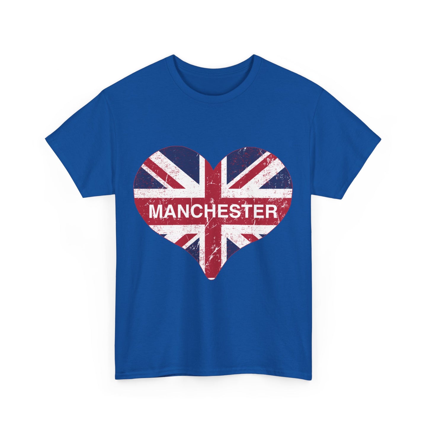 I Love Manchester Unisex Graphic T-Shirt, Sizes S-5XL