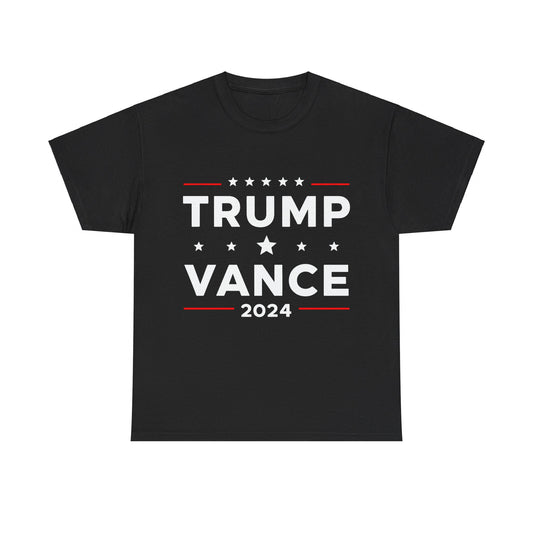 Trump Vance For President 2024 Unisex Graphic T-Shirt, Sizes S-5XL